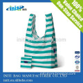 Tote foldable bag/Tote style Customized reusable polyester Foldable bag